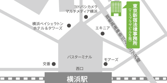 神奈川・横浜支店地図
