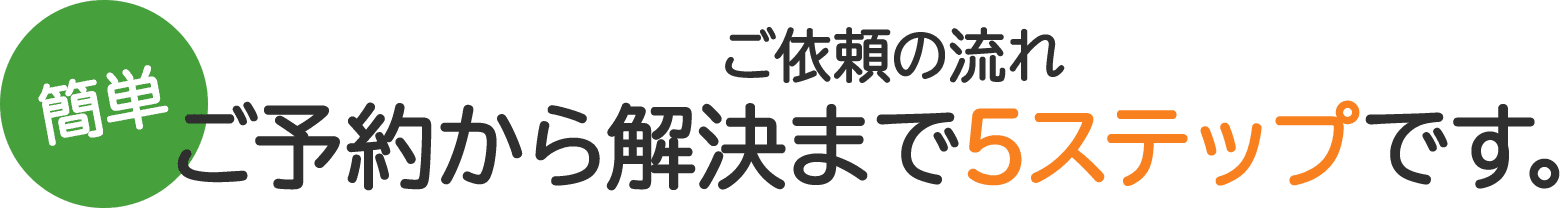 ご依頼の流れ