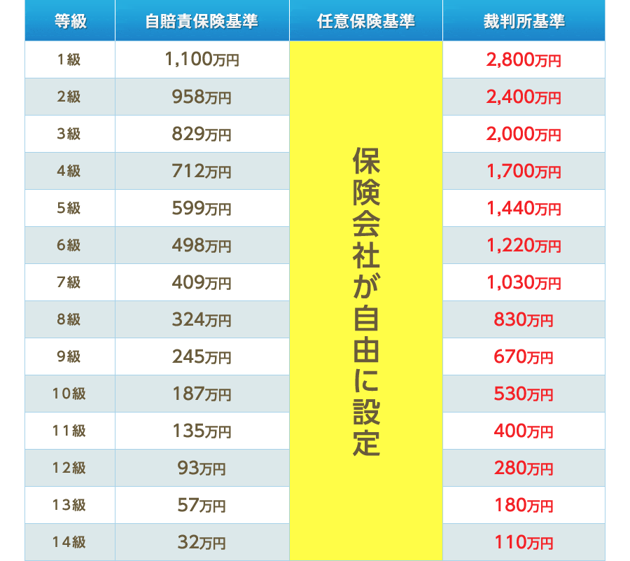 つまり、保険会社は自由に金額を設定することができるのです。