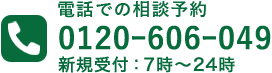 電話での相談予約