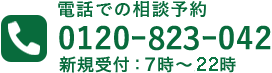 電話での相談予約