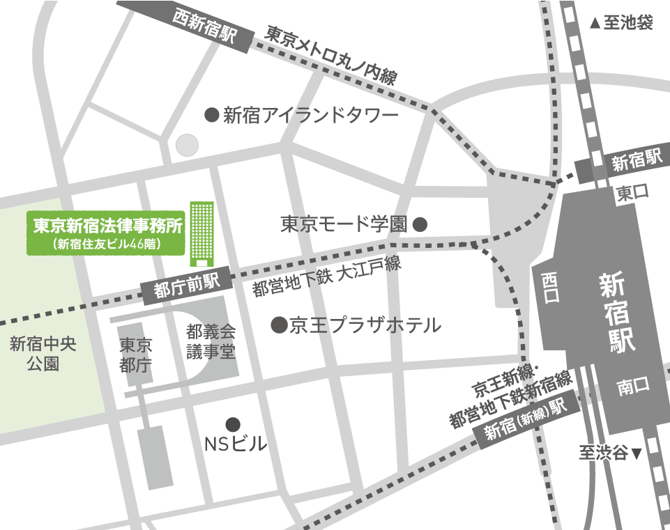 地図：本店